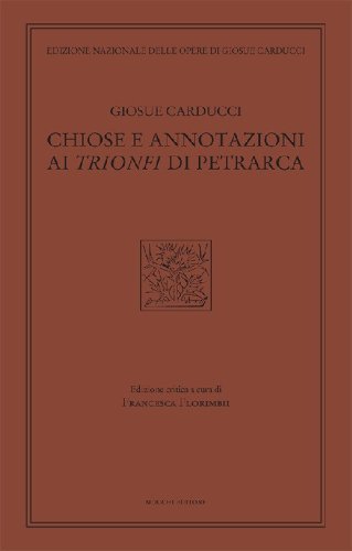 Chiose e annotazioni ai Trionfi di Petrarca
