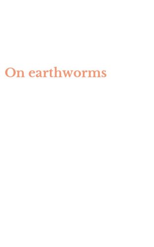 On earthworms