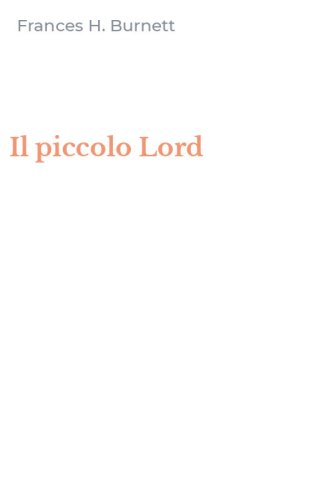 Il piccolo Lord