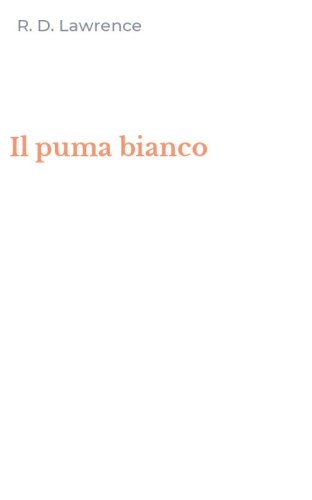 Il puma bianco