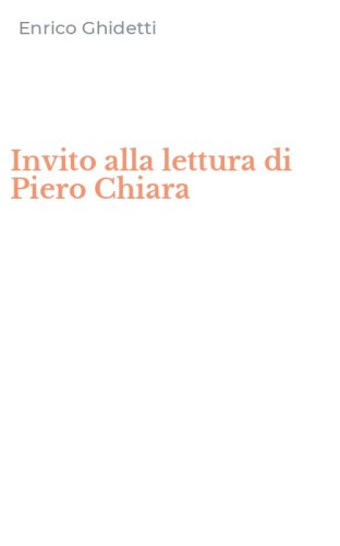 Invito alla lettura di Piero Chiara