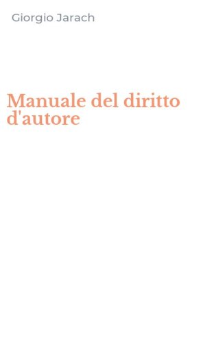 Manuale del diritto d'autore