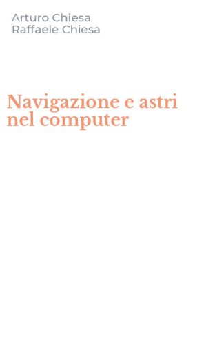 Navigazione e astri nel computer