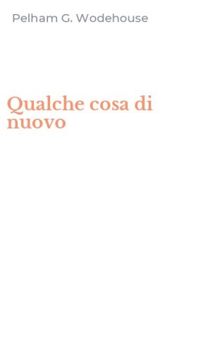 Qualche cosa di nuovo