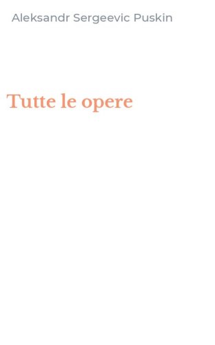 Tutte le opere