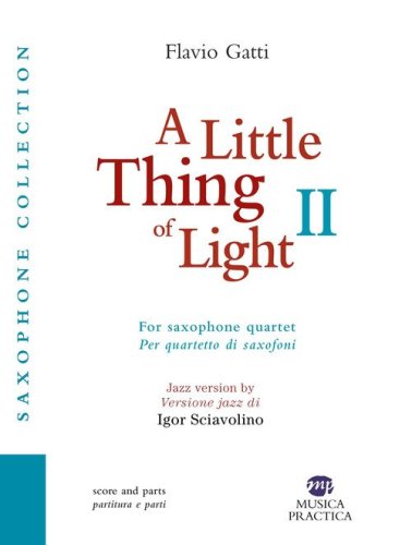 A little thing of light 2. Partitura