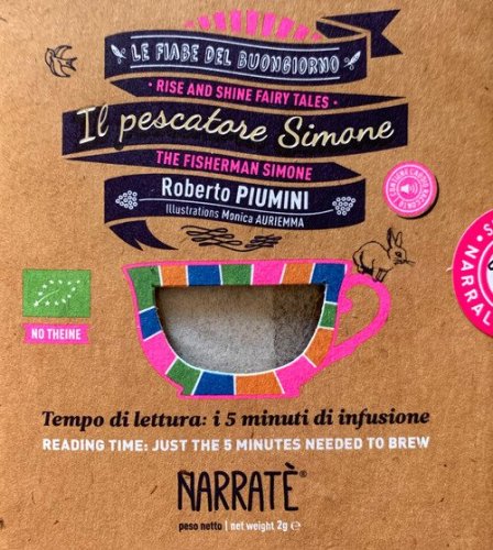 Il pescatore Simone. Tempo di lettura: i 5 minuti di infusione-The fisherman Simone. Reading time: just the 5 minutes needed to brew