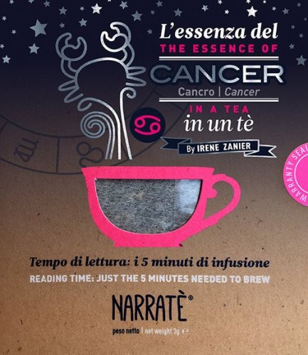 L'essenza del Cancro in un t&egrave;-The essence of the Cancer in a tea. Tempo di lettura: i 5 minuti di infusione