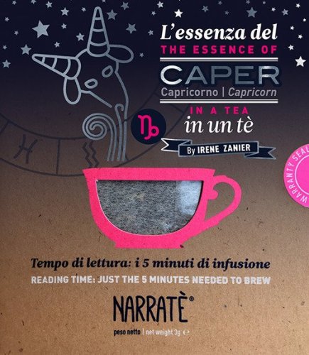 L'essenza del Capricorno in un t&egrave;-The essence of the Capricorn in a tea. Tempo di lettura: i 5 minuti di infusione