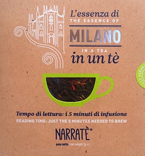 L'essenza di Milano in un t&egrave;. Tempo di lettura: i 5 minuti di infusione-The essence of Milano in a tea. Reading time: just the 5 minutes needed to brew