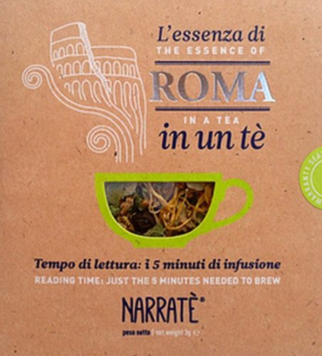 L'essenza di Roma in un t&egrave;. Tempo di lettura: i 5 minuti di infusione-The essence of Rome in a tea. Reading time: just the 5 minutes needed to brew