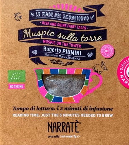 Muspic sulla torre. Tempo di lettura: i 5 minuti di infusione-Muspic on the tower. The little cowboy. Reading time: just the 5 minutes needed to brew