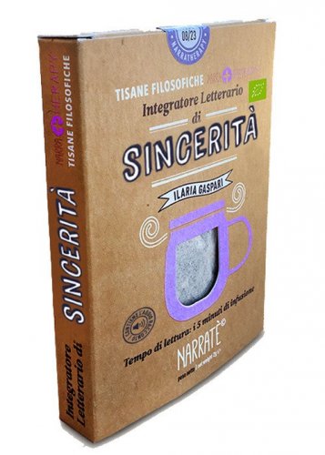 Sincerit&agrave;. Integratore letterario di tisane filosofiche Narratherapy
