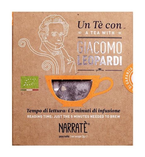 Un t&egrave; con Giacomo Leopardi. A tea with Giacomo Leopardi