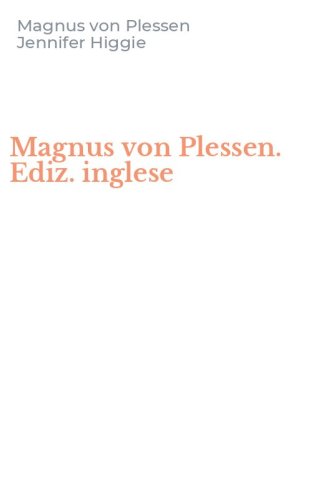 Magnus von Plessen. Ediz. inglese
