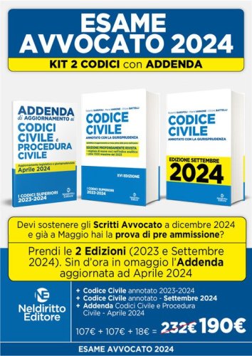 Codice civile. Annotato con la giurisprudenza + Addenda Codice Civile e Procedura Civile + Codice Civile Annotato