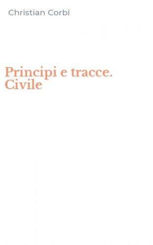 Principi e tracce. Civile