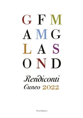Rendiconti. Cuneo 2022