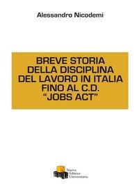 Breve storia della disciplina del lavoro in Italia fino al C.D. &laquo;Jobs act&raquo;