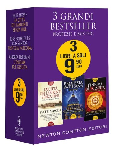 3 grandi bestseller. Profezie e misteri: La citt&agrave; dei labirinti senza fine-Profezia vaticana-L'enigma del gesuita