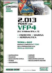 2013 posti per VFP4. Teoria e quiz