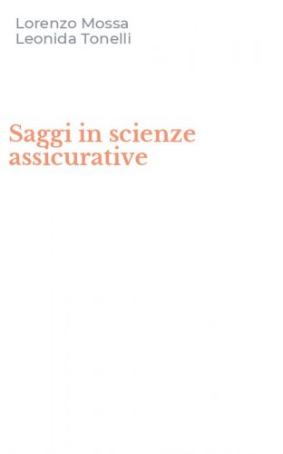 Saggi in scienze assicurative
