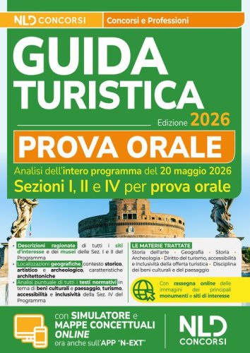 Esame abilitazione guida turistica 2026. Manuale per la prova orale