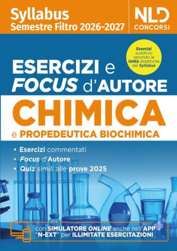 Syllabus semestre filtro medicina esercizi e focus d'autore di chimica e propedeutica biochimica 2026