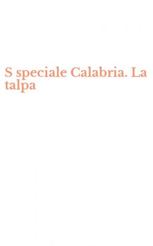 S speciale Calabria. La talpa
