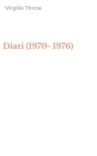 Diari (1970-1976)
