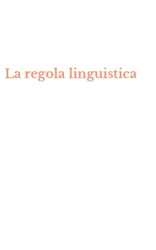La regola linguistica