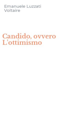 Candido, ovvero L'ottimismo