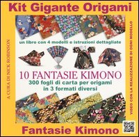 Kit gigante origami. 10 fantasie kimono