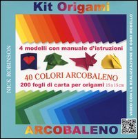Kit origami. 40 colori arcobaleno