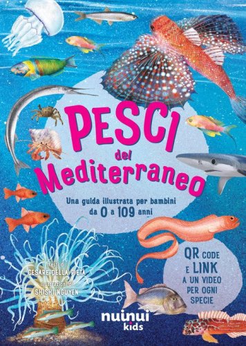 Pesci del Mediterraneo. Una guida illustrata per bambini