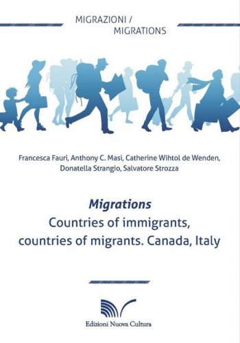 Migration. Countries of immigrants, countries of migrants. Canada, Italy