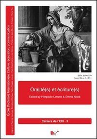 Oralit&eacute;(s) et &eacute;criture(s)