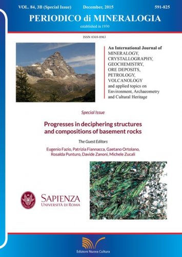 Periodico di mineralogia (2015). Ediz. inglese