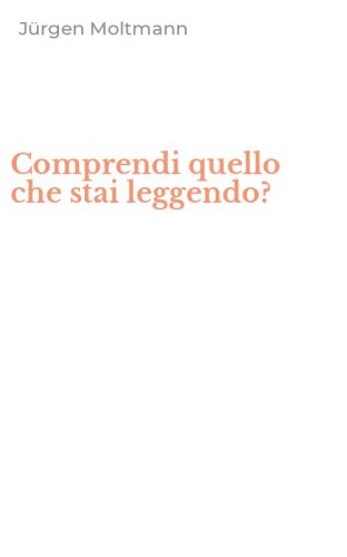Comprendi quello che stai leggendo?