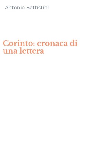 Corinto: cronaca di una lettera