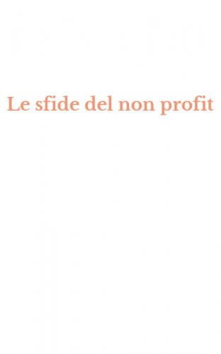 Le sfide del non profit
