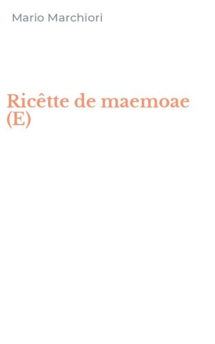 Ric&ecirc;tte de maemoae (E)