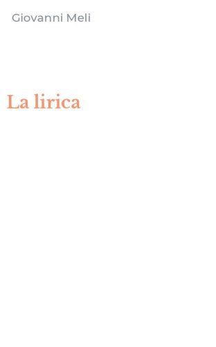 La lirica