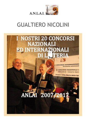 I nostri 20 concorsi nazionali ed internazionali di liuteria. Anlai (2007-2017)