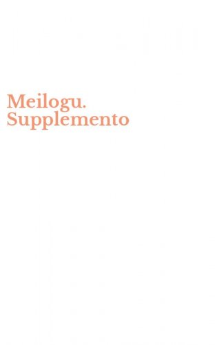 Meilogu. Supplemento
