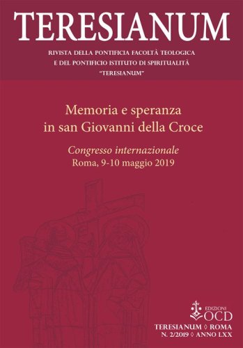 Teresianum. Rivista della Pontificia Facolt&agrave; Teologica e del Pontificio Istituto di Spiritualit&agrave; &laquo;Teresianum&raquo;