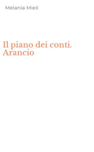 Il piano dei conti. Arancio