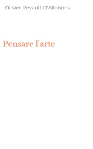 Pensare l'arte