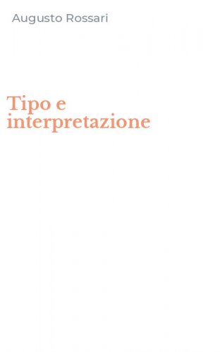 Tipo e interpretazione