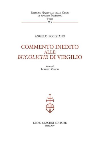 Commento inedito alle &laquo;Bucoliche&raquo; di Virgilio
